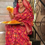 Anisha Hinduja Instagram - Happy #karwachauth ladies #karwachauthlook #indian #culture #festiveseason #feels