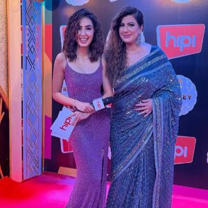 Anisha Hinduja Instagram - It was undoubtedly a memorable evening #zeerishteyawards  #zra #kundalibhagya #bonding #celebration