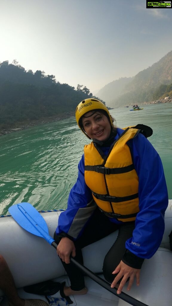Anisha Hinduja Instagram - An #experience #of #a #lifetime #lifetime Rishikesh Uttarakhand