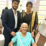 Anisha Hinduja Instagram - Family is life's greatest blessing and here we are cherishing these moments today, tomorrow and always I nominate @shaktiarora @banerjjeekasturi and @ronjetagavandi_architect to upload your family photos and celebrate with them by watching #GoodbyeOnOct7 at just Rs 150 #FamilyHaiTohSabKuchHai @amitabhbachchan @rashmika_mandanna @neena_gupta @ektarkapoor @balajimotionpictures #GoodCo