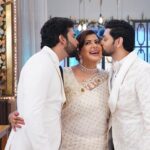 Anisha Hinduja Instagram - My boys are the best😘💕🥂 #love #bonding #being #attachments #mine