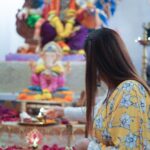 Anjum Fakih Instagram - May lord Ganesha bless us all 🙏🏼 Happy Ganesh Chaturthi #Ganpatibappamorya . 📸 @sunnytheshooter