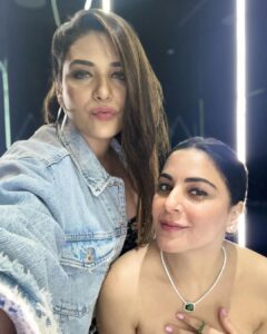 Anjum Fakih Instagram - None had the courage so far 
None has nudged like thee 
None has raised a bar so far 
None has this audacity 
It might be inappropriate for some 
Some might question my dignity 
But all I know with love so far 
You have all the rights on my titties 
.
(Sorry for the worst rhyme ever)
But I love thee @sarya12 ❤️❤️❤️