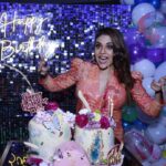 Anjum Fakih Instagram - A special appreciation post for the birthday cakes made by these amazing ladies I knw… My dreamy lavish birthday cake by @playing_oven (Manju) And my most fav Lotus biscoff cake made specially for the media by @genie.bakesbyshifa (Shifa) Ladies… I can’t thank you enough for the amount of hard work and efforts taken to make these amazingly yummy Licious cakes for my birthday… Here’s to the boss ladies and to the fabulous artists/pastry chefs in town Cheers 🥂❤️ #anjumfakih . . . Decor @dadreamcatchers @khanujapriyanka Hospitality partners @maddyamethhyystofficial @sushantgjabare Amethhyyst