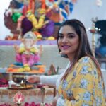 Anjum Fakih Instagram - May lord Ganesha bless us all 🙏🏼 Happy Ganesh Chaturthi #Ganpatibappamorya . 📸 @sunnytheshooter