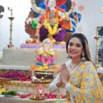 Anjum Fakih Instagram - May lord Ganesha bless us all 🙏🏼 Happy Ganesh Chaturthi #Ganpatibappamorya . 📸 @sunnytheshooter