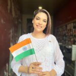 Anjum Fakih Instagram – Ae Watan, watan mere aabad rahe tu… 
Main jaha rahu jahan mein yaad rahe tu… 🇮🇳🇮🇳🇮🇳
Happy 75th Independence Day 
#jaihind #happyindependenceday