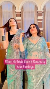 Anjum Fakih Instagram - Hahahhahaha… All Girls Would Relate To This & so will their Besties🤣 #FunReels #shraddhaarya