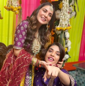Anjum Fakih Instagram - I take a vow to irritate you, entertain and love you unconditionally in this life and beyond… I want you to know that I will be there… for you,with you… cherishing each moment with you,in happiness,sadness and craziness… my big sissie forever ❤️ Happiest birthday @sarya12 I love you #preetakishrishti #shrishtikipreeta
