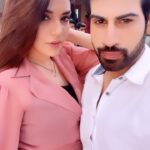 Anjum Fakih Instagram - MAITREE AND NEERAJ ! On the sets of Balh 2 Be like Happy valentines shoot day😜💕 @nzoomfakih Stunning and beautiful