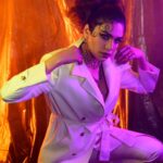 Anjum Fakih Instagram - …am made of all things white & wild… #anjumfakih Photography: @praveenbhat Styling @sheltun_khumhring Makeup @shekhar3101 Outfit: @linebyshamimkhan