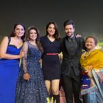Anjum Fakih Instagram - Sangeet night.. done right… Aren’t they looking super amazing… @sanjaygagnaniofficial @poonampreet7 #poonjaykishaadi ❤️❤️❤️