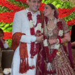 Anjum Fakih Instagram - Wishing you both tons of happiness… may you two never stop loving each other… Happy married life you both… May the years ahead be filled with passionate love,a lifetime of togetherness & countless blessings… Love both @sarya12 & Rahul Jeej ❤️❤️