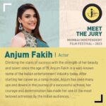 Anjum Fakih Instagram – Meet our jury ANJUM FAKIH (Actor)
Climbing the stairs of success with the strength of her beauty and talent since the age of 19, Anjum Fakih is a well-known name of the Indian entertainment industry today. After starting her career as a ramp model, Anjum has seen many ups and downs in the journey of a successful actress, her courage and determination has made her one of the most beloved actresses by the Indian audiences.
We are very happy to have her on board on our Jury panel 2023

#mumbaiindependentfilmfestival #year2023 #mumbai #filmfestival #mumbaiindependentfilmfestival2023 #livenow #films #independentartist #movie #cinema #malayalam #film #industry #independentfilmmaker #independentfilm #filmsubmition #miff2023 #submityourfilm #jury #meetourjury #anjumfakih #kundalibhagaya #zeetv #actorslife #actor