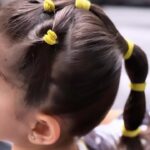 Ankita Bhargava Patel Instagram - Didnt know that Hair styling is this therapeutic ! 💆‍♀️ Well i guess,its all about creativity which in turn balances our energies so perfectly! 🌸 If ur a girl mom im sure u will need this reel handy ! Having tidy hair all day and specially at school is an OCD of mine! 🤣 #toddlermomlife #toddlerhairstyle #girlmom #toddler #hairstyles