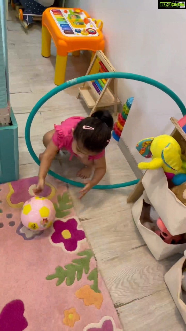 Ankita Bhargava Patel Instagram - Hoola Hooping Our Evening Away! I feel finding variations in simple things and activities actually activates these fantastic lil brains to keep creating more and more in their life ahead !
