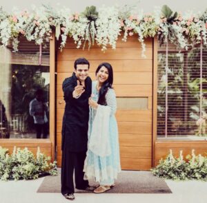Ankita Bhargava Patel Instagram - The Beauty and Happiness of welcoming a new family member…. Welcome to the family Choti Bahu @dhruti03 ❤️