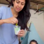 Ankita Bhargava Patel Instagram - Messy is always fun!!! 🌈🎨 And the clean up after is like therapy ! 🌸 Pastel Paints Recipe -Shaving foam -Food Colours -Body wash And mix mix mix 🎨 Thanku @mahi_karankita for the inspiration ! #rabbdimehr