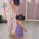 Ankita Bhargava Patel Instagram - Some Physical Play with Football cones ⚽️ Cos we run away from Ice cream cones 🍦 🤣🤪😖😫😍