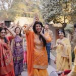 Ankita Bhargava Patel Instagram - ‘Jab Nache Dulhe Di Bhabhi’ Moment 😍😍 P.S- Cos I just got all the pics from the wedding we attended in Jan 😍😍😍😍😍