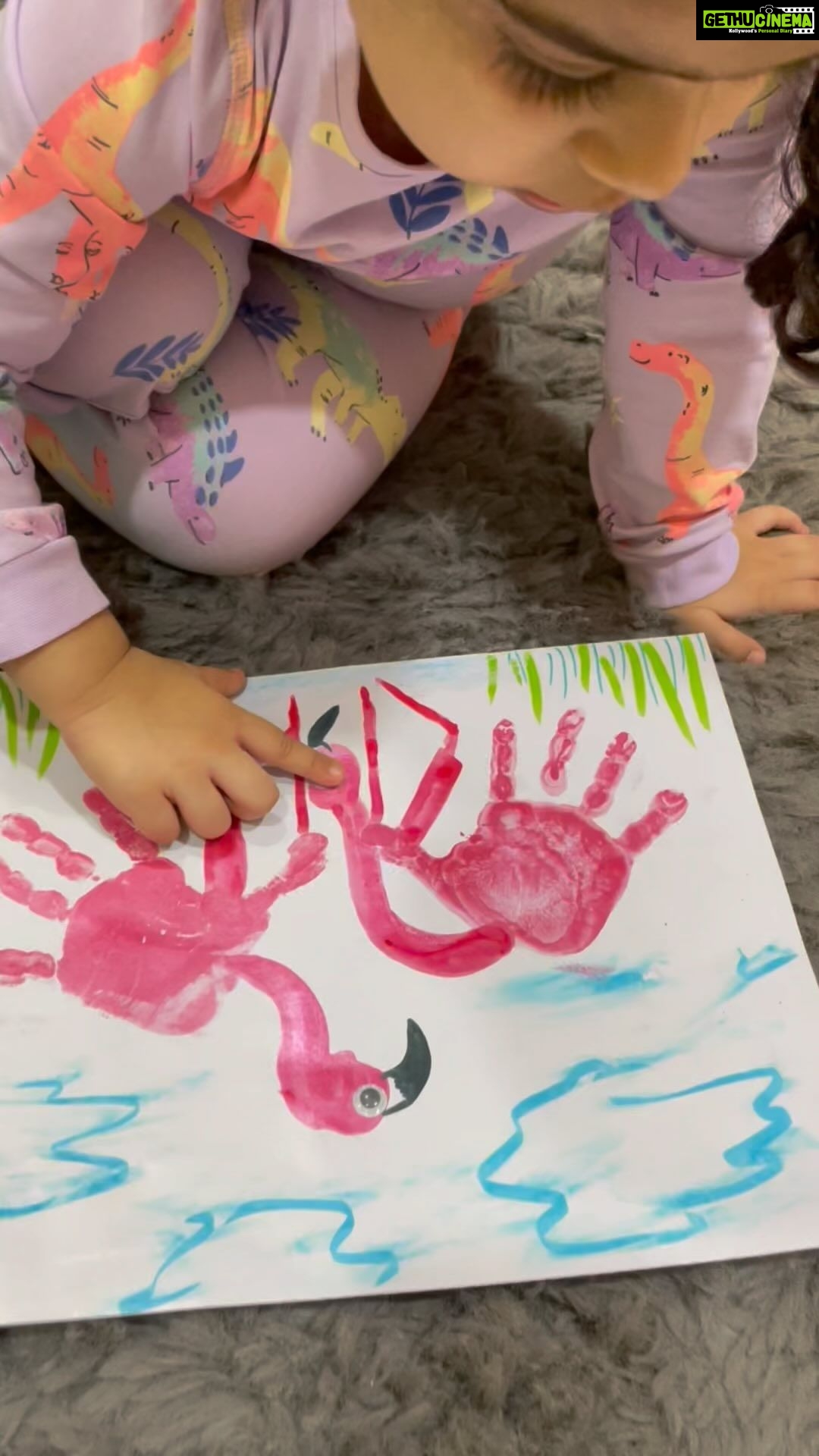 Ankita Bhargava Patel Instagram - Some ‘Hand Painted’ Flamingos 🦩🦩