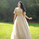 Ann Sheetal Instagram - In the woods, somewhere…. #ThanksbetomyGod #PraisebetomyGod #Blessed P.C @ameensabil Outfit @tosh_fabartistry MUAH @vikramanvijitha #cottagecore #fairytail #mood #fashiongram #gowns #weddinggown #wedding #fantasy #fairycore #fairyaesthetic #aesthetic #ａｅｓｔｈｅｔｉｃ