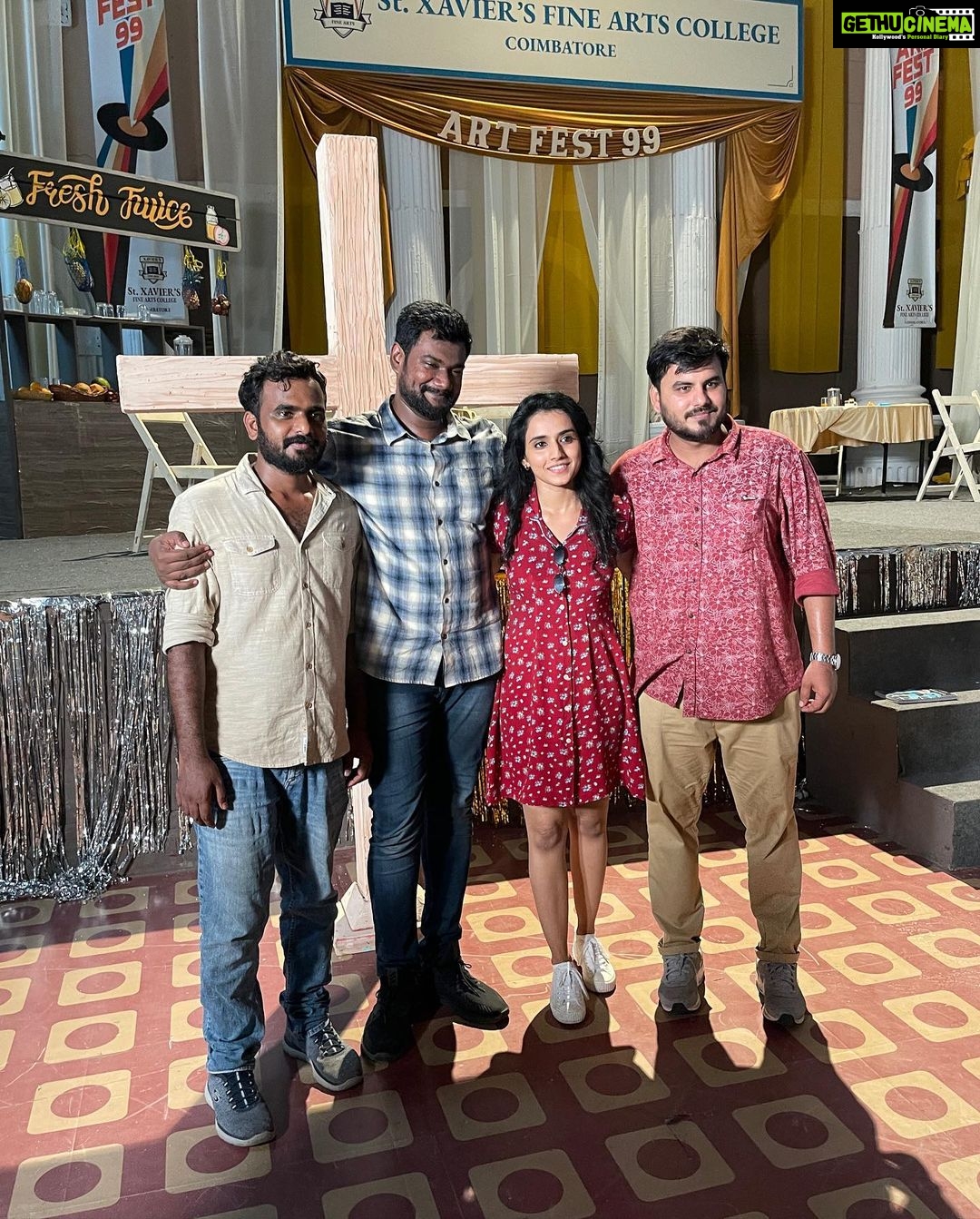 Ann Sheetal Instagram - Had the most fun with this wonderful team 🥰 Kaaka Kadha was an absolute fun ON & OFF screen ! This 2 days shoot was just too short but will always be special ❤️ I thank each and everyone that’s part of this team from the bottom of my heart ♥️ @vaisaghh , @pawanalex ,@pradeepcarbon , @rahim_yaser_arafat ,@balaji.subramanyam , @pavithrakumar07 , @amudhanpriyan, @ishwerya_sivakumar , @shruthimanjari , @_nishaaapradeep_ , @snookieedookiee , @mubina_maideen and the entire team of Kaaka Kadha 🥰🥰🥰 #ThanksbetomyGod #PraisebetomyGod #Blessed #kaakakadha