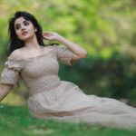 Ann Sheetal Instagram - ☀ #ThanksbetomyGod #PrisebetomyGod #blessed P.C @ameensabil Outfit @tosh_fabartistry MUAH @vikramanvijitha #fairytale #fantasy #gown #peace