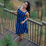 Ann Sheetal Instagram - 👗 @darice_trendz 📍@ragamayamunnar 📷 @ameensabil , @eventuraweddingevents 💄@vikramanvijitha #ThanksbetomyGod #PraisebetomyGod #Blessed #outfits #blue #ootd #happy #peace #wander #travel Ragamaya Resort and Spa