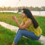 Ann Sheetal Instagram - Be like the Lotus : Trust in the light ; Grow through the dirt ; Believe in new beginnings ✨️ #ThanksbetomyGod #PraisebetomyGod #Blessed 📷 @__finni__ #wander #travel #keralagram #portrait #peace #calm