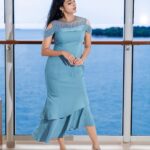 Ann Sheetal Instagram - Over the sea and under the sky 💙 #ThanksbetomyGod #PraisebetomyGod #Blessed . .outfit @paris_de_boutique 📸 @paulfotografy . . . . . . . . #sea #blue #paris #fashion #ootd #photooftheday #photography #ocean #gown #happy #peace #random