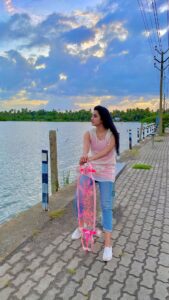 Ann Sheetal Instagram - Thank you sooo much @ghostlongboard ♥️❤️♥️ for this amazing piece of art ❤️
I absolutely enjoyed each and every moment riding this beauty ! 

Use code : ( ANN15 ) to get 15 % off on your purchase from @ghostlongboard 
(Ship worldwide)

For more details regarding pricing and model types , visit the instagram account  @ghostlongboard and website www.ghostboards.com 

#ThanksbetomyGod #PraisebetomyGod #Blessed 
.
.
#ghostlongboard #ghostlongboards 
.
.
.
.
📍ezhupunna 
.
.
.
.
.
.
.
.
.
.
.
.
.
.
.
.
.
.
.
.
.
.
.
.
.

#reels #reelsinstagram #instagram #trending #viral #explore #longbord #longboardlife #explorepage #tiktok #reelitfeelit #india  #fyp  #reel #instadaily #reelsvideo  #foryou #reelkarofeelkaro #music #insta #instagramreels
