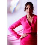 Anupriya Goenka Instagram - Discovering me! 🌸 Excited for today!!!!!!! Wearing Custom- @idgafthebrand Stylists- @stylebyrahilraja @arshadjrofficial Jewellery- @the_jewel_gallery Heels- @shooshh.in Hmu @kahkashaaaan 📸 @photographybybela #pink #style #ootdfashion #paneldiscussion ##picoftheday #fashion #confident