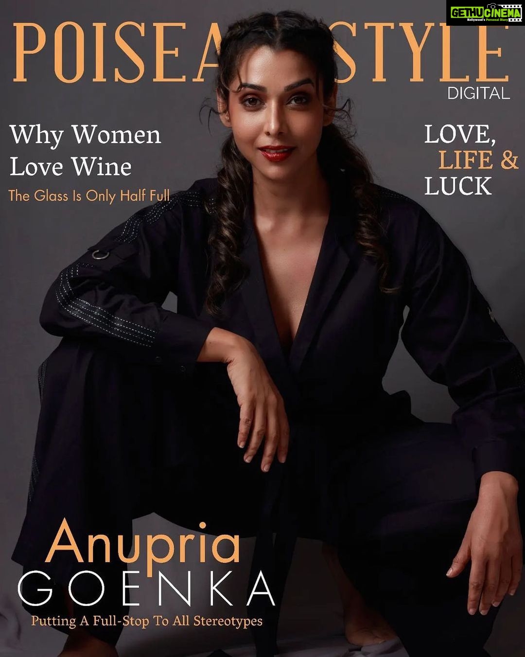Anupriya Goenka Instagram - Posted @withregram • @poiseandstylemag Putting a Full-Stop to all the stereotypes is our February digital cover girl, the multi-talented @goenkaanupriya - . . Photographer: @photographybybela Stylist: @nehamalhotrastyles HMU: @kahkashaaaan Outfit: @_shrutisancheti Management: @toabhentertainment @toabhcreative Co-ordinated by: @nadiiaamalik . . . #Anupria #anupriagoenka #coverstar #covergirl #poiseandstylemag #poiseandstyle