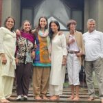 Anupriya Goenka Instagram - As we celebrate our 75th Independence Day. I pray that we all find independence from our fears, judgements, thinking patterns developed in years and embrace love, understanding, trust and breaking patterns/ old habits. Last 3 days were most beautiful for me. To see my family go thru a spiritual process together. We all were accepting, changing, flowing and glowing. 😀😀 3 most invigorating days we have spent together in a while. Thank you @aaditipohankar for introducing me to bodh. For being my guide and medium and hence my family’s. @iamroysanyal @actortrupti #nivi for being my companions during bodh2 and so amazing you all were there yesterday too mystically. Thank you Parn ji @Mitra.parn.official for the much needed guidance and insight. Shrestha ji @maitreyi_shreshtha for being there and holding our hand throughout. Dixit ji, for constantly giving me support and assurance. Shashi ji, Anupriya ji, Vandana ji and entire Maitribodh parivar for so much love and support and for taking care of my parents and brother so dedicatedly. And Maitreya Dadashriji for everything @maitreya_dadashreeji #shantikshetrapremgiriashram