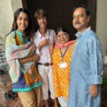 Anupriya Goenka Instagram - As we celebrate our 75th Independence Day. I pray that we all find independence from our fears, judgements, thinking patterns developed in years and embrace love, understanding, trust and breaking patterns/ old habits. Last 3 days were most beautiful for me. To see my family go thru a spiritual process together. We all were accepting, changing, flowing and glowing. 😀😀 3 most invigorating days we have spent together in a while. Thank you @aaditipohankar for introducing me to bodh. For being my guide and medium and hence my family’s. @iamroysanyal @actortrupti #nivi for being my companions during bodh2 and so amazing you all were there yesterday too mystically. Thank you Parn ji @Mitra.parn.official for the much needed guidance and insight. Shrestha ji @maitreyi_shreshtha for being there and holding our hand throughout. Dixit ji, for constantly giving me support and assurance. Shashi ji, Anupriya ji, Vandana ji and entire Maitribodh parivar for so much love and support and for taking care of my parents and brother so dedicatedly. And Maitreya Dadashriji for everything @maitreya_dadashreeji #shantikshetrapremgiriashram