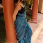 Anupriya Goenka Instagram - Dil me sukoon, Aankhon mein aram sa hai, Tumhara ishq, Jodhana ki shaam sa hai.. ~unknown @theummedjodhpur thank you for making our rendezvous with Jodhpur so perfect and magical. Loved the food and the staff specially, Amit Sir, Gajendra, Sunil, gave us so much love. Wearing - @pinkpeacockcouture #rajasthan #magic #jodhpur #travel #pause