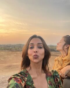 Anupriya Goenka Instagram - Coco and me….❤️🥂
We met at a tango class and it took us just one meeting to form a deep connection.. that would make me travel to a city to meet her and her to stay back a few more days in a country to meet me.. 

N we continue to tango…
miss you @coco_b_gutschi ❤️

Safari, lunch and candle light donning at @whcheetahgarhresort - I miss this place! 

Wearing at @_shrutisancheti - green dress @poshaffair.co - red dress

#friendship #photodump #holiday #memories