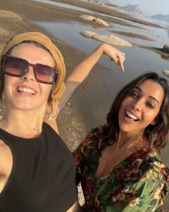 Anupriya Goenka Instagram - Coco and me….❤️🥂
We met at a tango class and it took us just one meeting to form a deep connection.. that would make me travel to a city to meet her and her to stay back a few more days in a country to meet me.. 

N we continue to tango…
miss you @coco_b_gutschi ❤️

Safari, lunch and candle light donning at @whcheetahgarhresort - I miss this place! 

Wearing at @_shrutisancheti - green dress @poshaffair.co - red dress

#friendship #photodump #holiday #memories