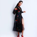 Anupriya Goenka Instagram – Filmfare – celebrating art and the beautiful artists!! 
@filmfare 

Outfit @eshaamiin1 @eshaamiinlabel1 
Styled by @yasminqurash 
Hair @irshad__hair 
📸 @photographybybela