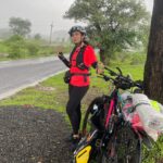 Anurita Jha Instagram - Who says u can only feel romance on the bikes and in cars… Here’s me the filmy kid that i have been..a song for everything ❤️❤️❤️ . . . . . . . . . . . . . . . #reels #reelsinstagram #reelitfeelit #cyclist #rides #bollywood #trendingreels #trending