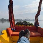 Anurita Jha Instagram - Pause and breathe …🤍🤍 . . . . . . #happiness #travel #kashmir Dal Lake