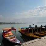 Anurita Jha Instagram - Pause and breathe …🤍🤍 . . . . . . #happiness #travel #kashmir Dal Lake