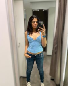 Anurita Jha Instagram - Blue is the warmest colour indeed 😎
.
.
.
.
.
.
.
.
.
#self #selfclick #blue #chillvibes