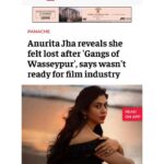 Anurita Jha Instagram - Economic times .. Thank u PTI @justinjrao for such an honest article.. ❤️ . . . . #Promotions #aashram3 #anurittakjha