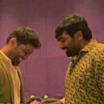 Anurita Jha Instagram - Man gives you the award but God gives you the reward ✨ With all my heart I extend the gratitude to this moment, from a new turned fanboy waiting at a table for a selfie, to this gesture and acknowledgment of the man himself coming to you and praising you and your work. This is some kind of blessing I guess that my work has granted me. I am thankful to this year #2022 to thrive me back to my grid and opening new doors for me to explore. I Learnt , achieved , experienced so many things that I am grateful for. Here is to all the teachings, happy moments, learning’s, goodness, praises, accomplishments, rewards, love, fame, success, blessings and smiles I earned. PS : 1) @actorvijaysethupathi you are the most humble and genuine human I have met in this industry ✨🤗 2) @anurittakjha thanks for this surprise capture I literally didn’t know if you were recording this ♥️ Thank you #2022 for everything I really had the happiest roller coaster ✨♥️ #thanksgiving #2022 #gratitude #godisgreat #instareels #vijaysethupathi #rocketry #tamil #bollywood #casting #trendingreels #viral Mumbai, Maharashtra