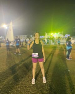 Anurita Jha Instagram - 10 k @wncnavyhalfmarathon done today, i ran non stop at much much better pace then my last 10k run.
It takes a lot of discipline and focus , but its all absolutely worth 
Today approx 15750 people ran ..
Woow just woow …
Keep running keep living … 
.
.
.
.
.
.
.

#running #anurittakjha
