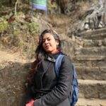 Anurita Jha Instagram - Happy 2023 🌼🌼 At the MAHAVTAR BABAJI’S caves … Foothills of Himalayan in Ranikhet.. love light happiness to all of you ❤️❤️❤️❤️ . . . . Happy2023 Dwarahat