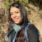 Anurita Jha Instagram - Happy 2023 🌼🌼 At the MAHAVTAR BABAJI’S caves … Foothills of Himalayan in Ranikhet.. love light happiness to all of you ❤️❤️❤️❤️ . . . . Happy2023 Dwarahat