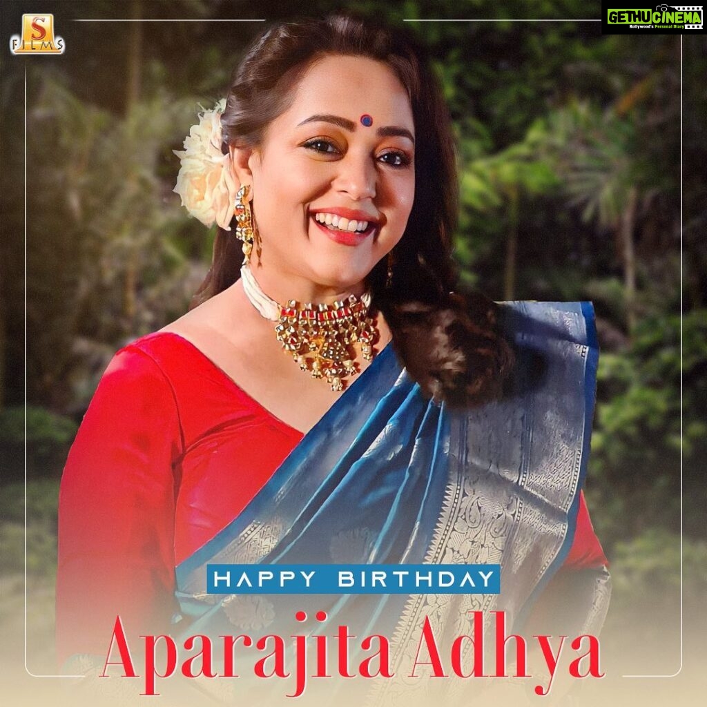 Aparajita Auddy Instagram - Wishing the extraordinarily talented and gorgeous @adhyaaparajita a very happy birthday.